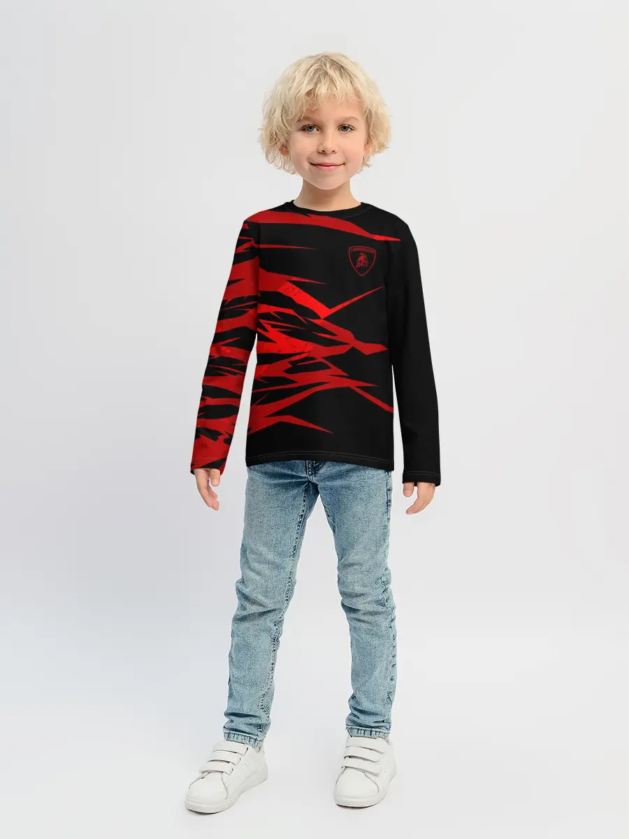 Детский лонгслив / Lamborghini