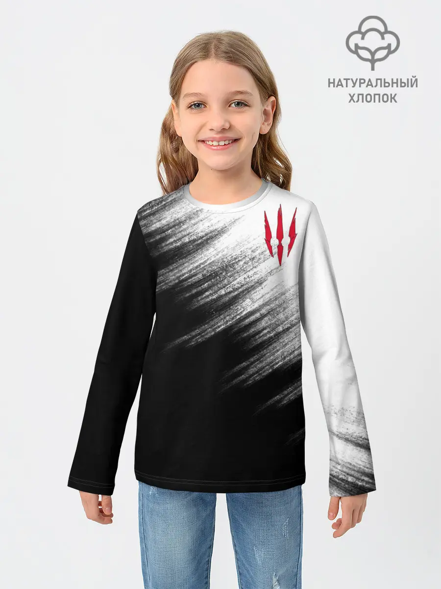 Детский лонгслив / The Witcher