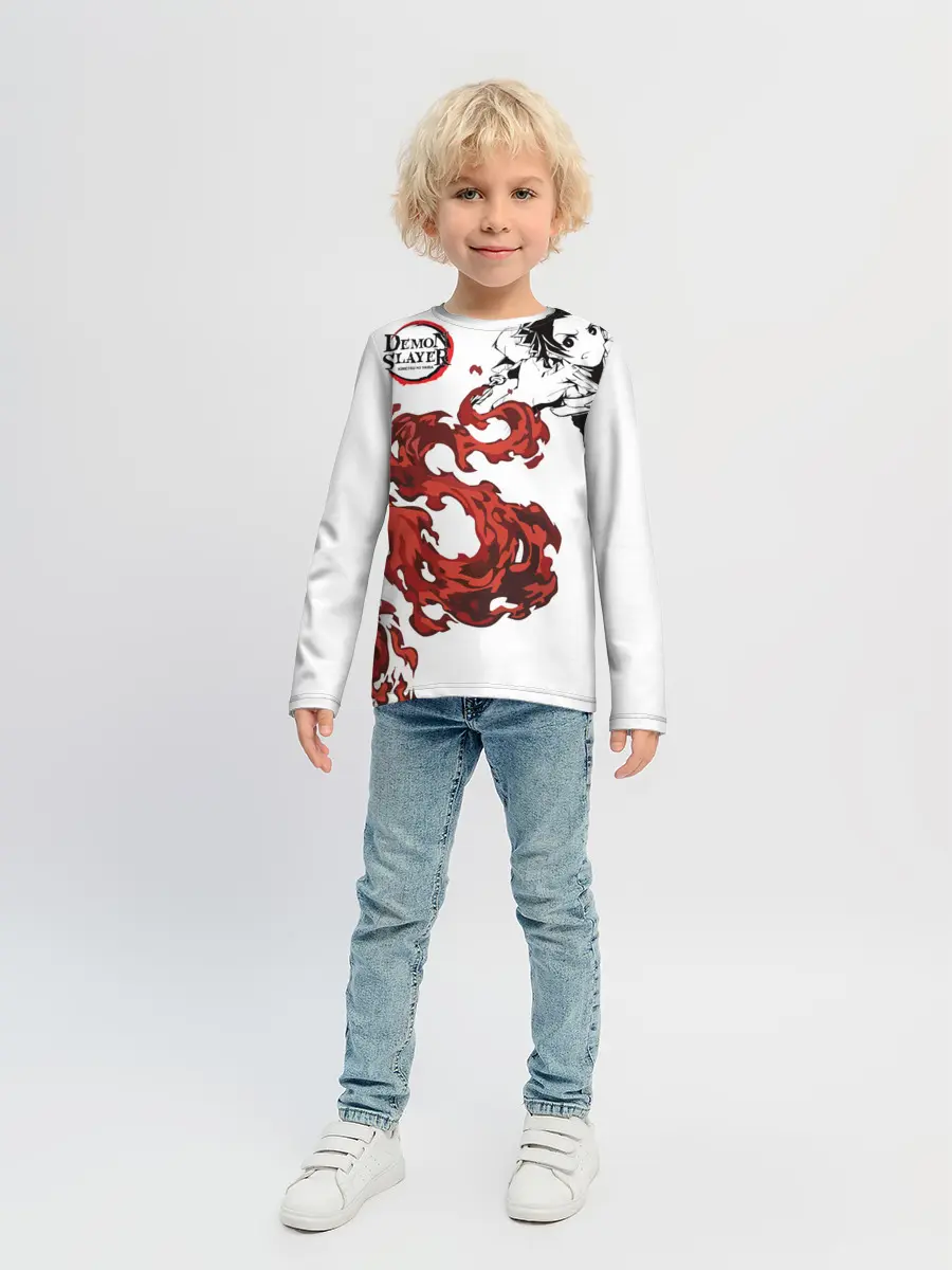Детский лонгслив / Клинок, рассекающий демонов