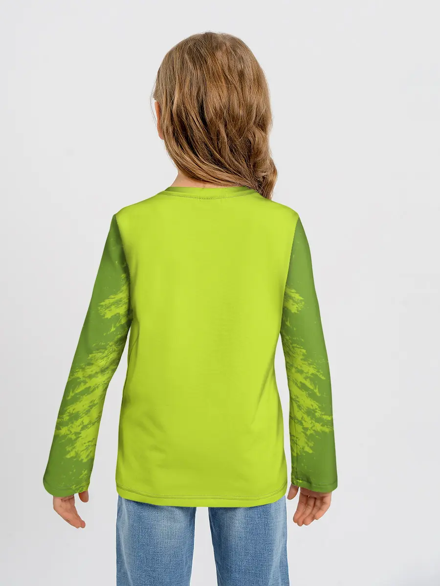 Детский лонгслив / Авокадо