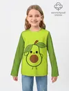 Детский лонгслив / Авокадо