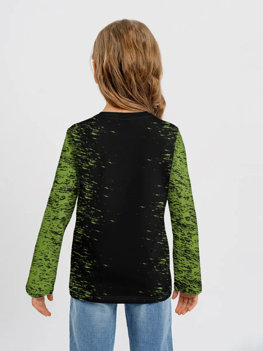 Детский лонгслив / Авокадо