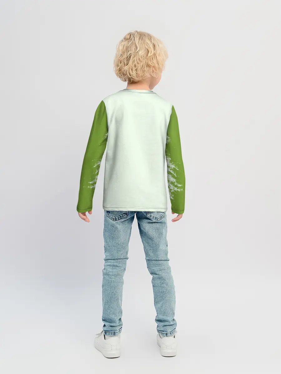 Детский лонгслив / Авокадо