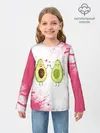 Детский лонгслив / Авокадо
