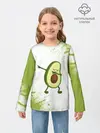 Детский лонгслив / Авокадо