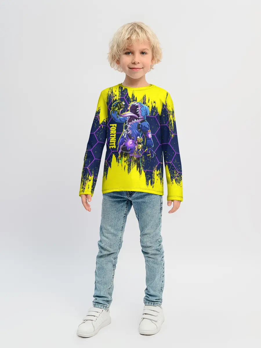 Детский лонгслив / Fortnite Big Mouth