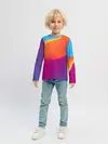 Детский лонгслив / ТЕКСТУРА ГРАДИЕНТА