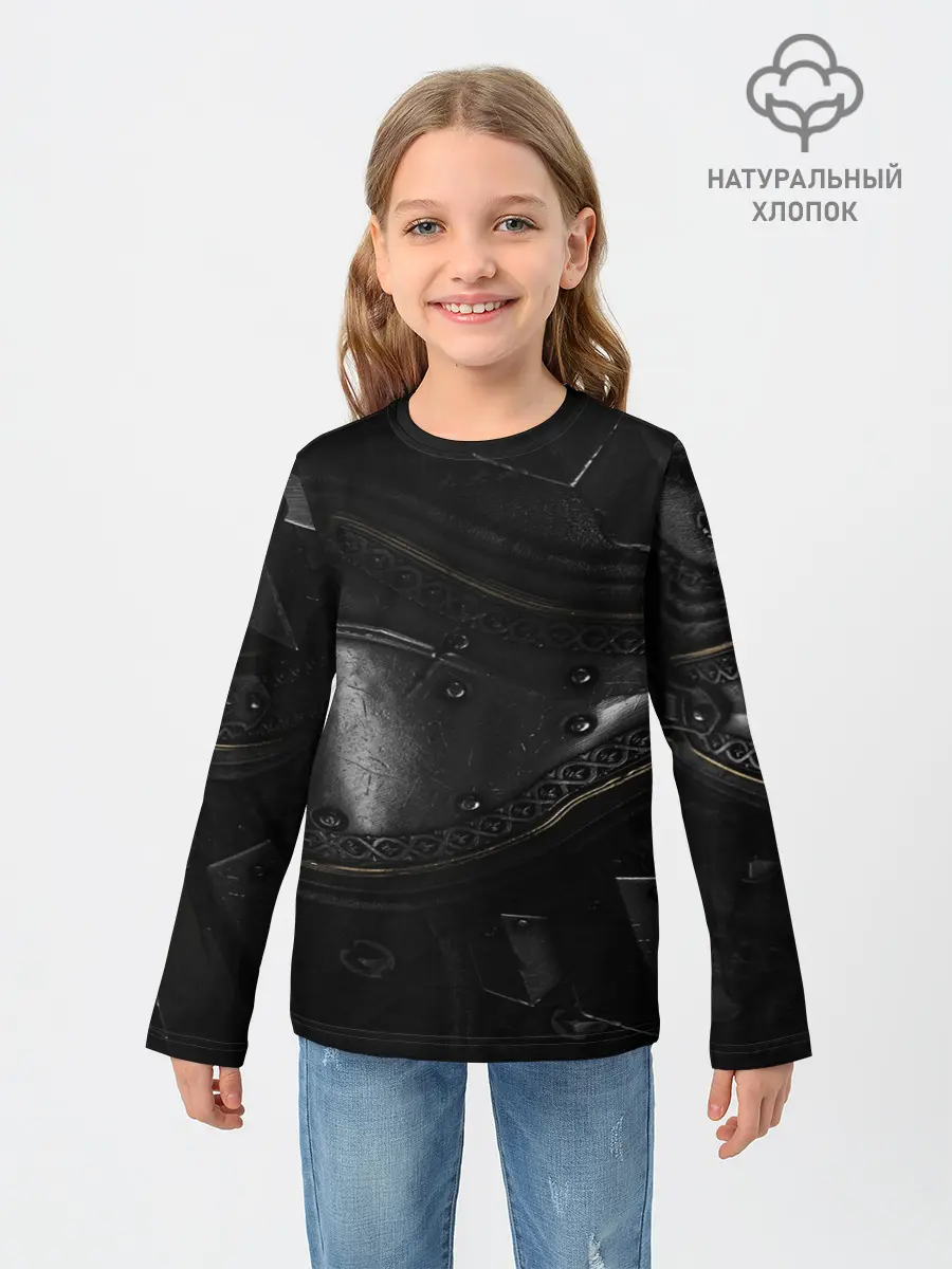 Детский лонгслив / MORTAL SHELL БРОНЯ