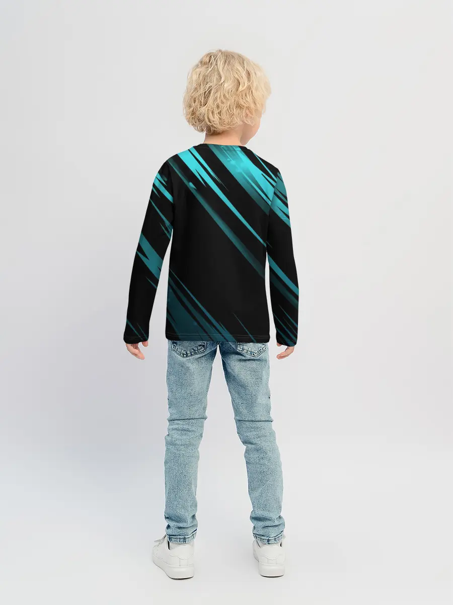 Детский лонгслив / Fortnite | Фортнайт