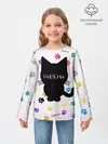 Детский лонгслив / Meow