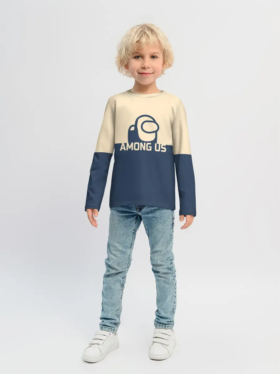 Детский лонгслив / Among Us