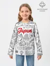Детский лонгслив / Япония | Страна Восходящего Солнца