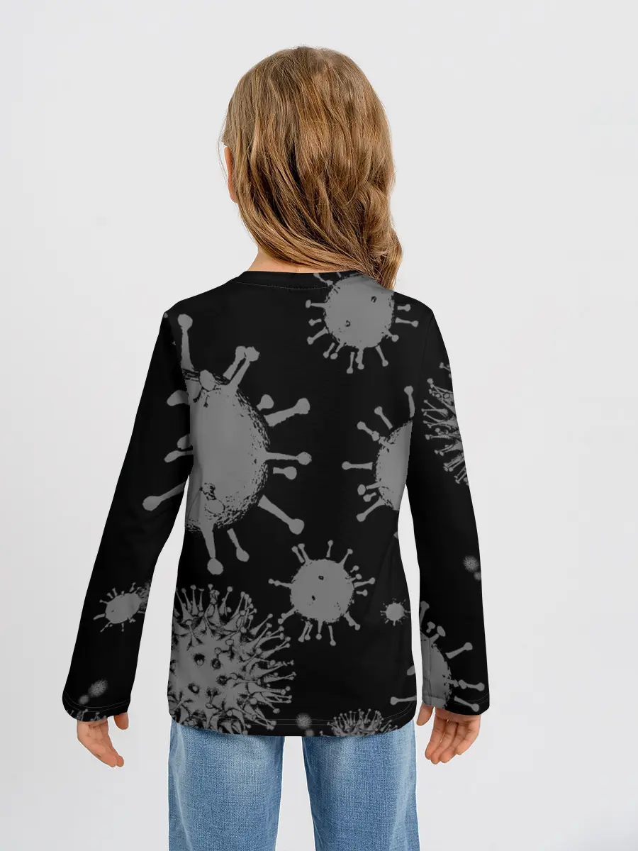 Детский лонгслив / Узбагойся.