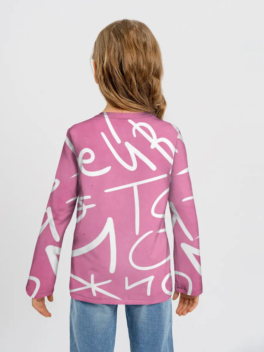 Детский лонгслив / Дети Rave