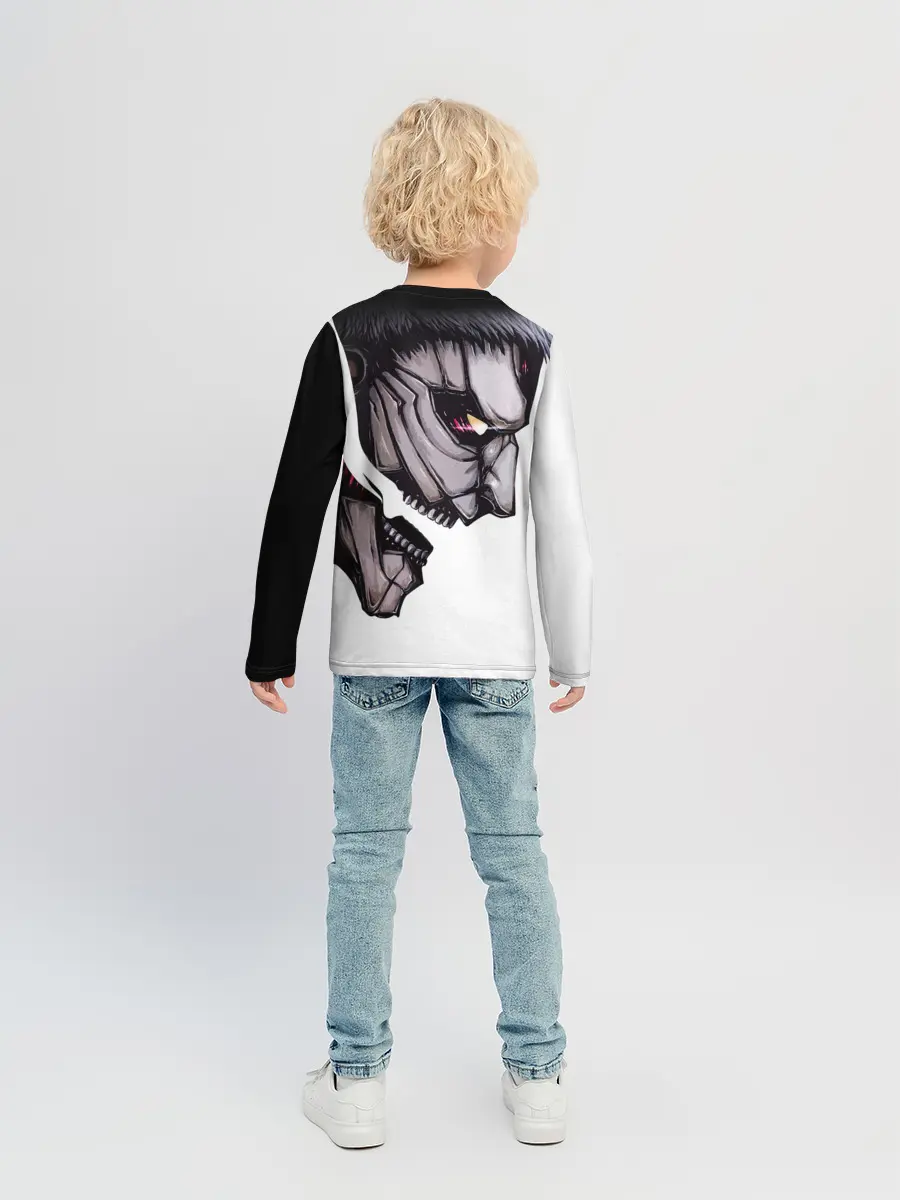 Детский лонгслив / Злобный титан