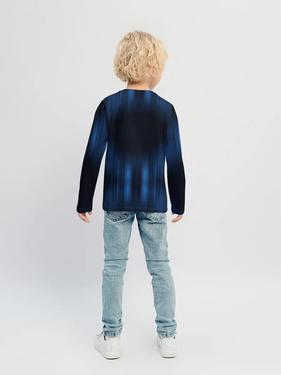 Детский лонгслив / НЕОНОВЫЙ ДОЖДЬ