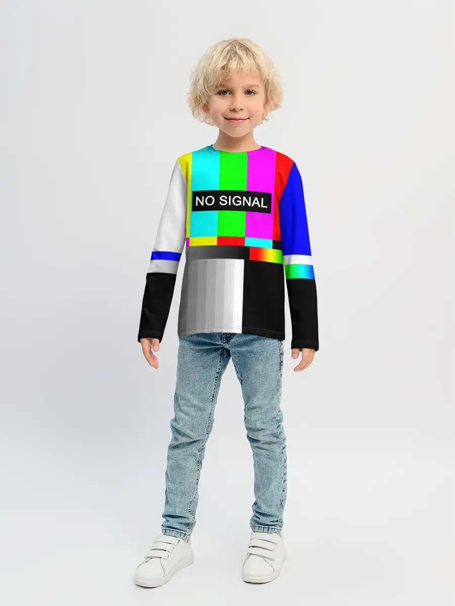 Детский лонгслив / NO SIGNAL