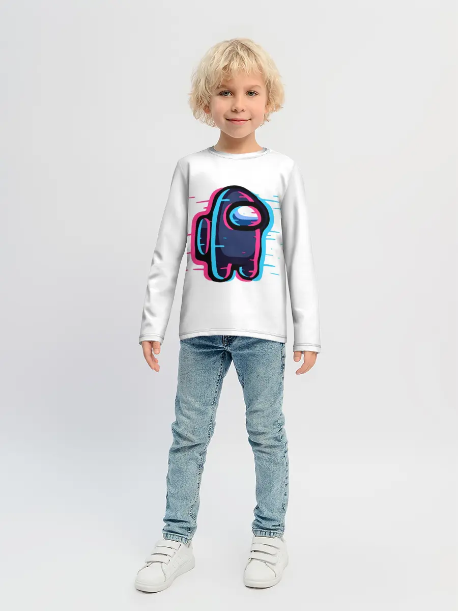 Детский лонгслив / Among Us