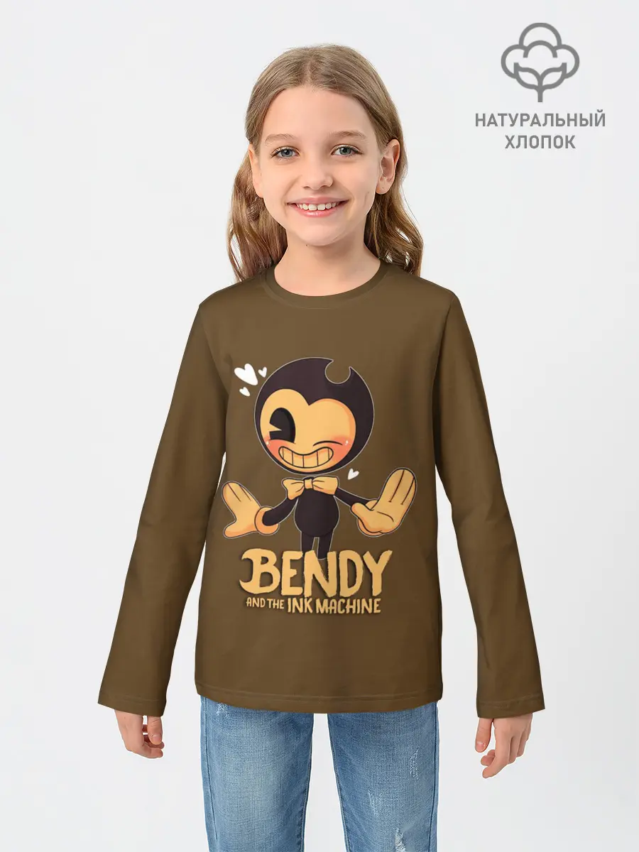 Детский лонгслив / Bendy And The Ink Machine