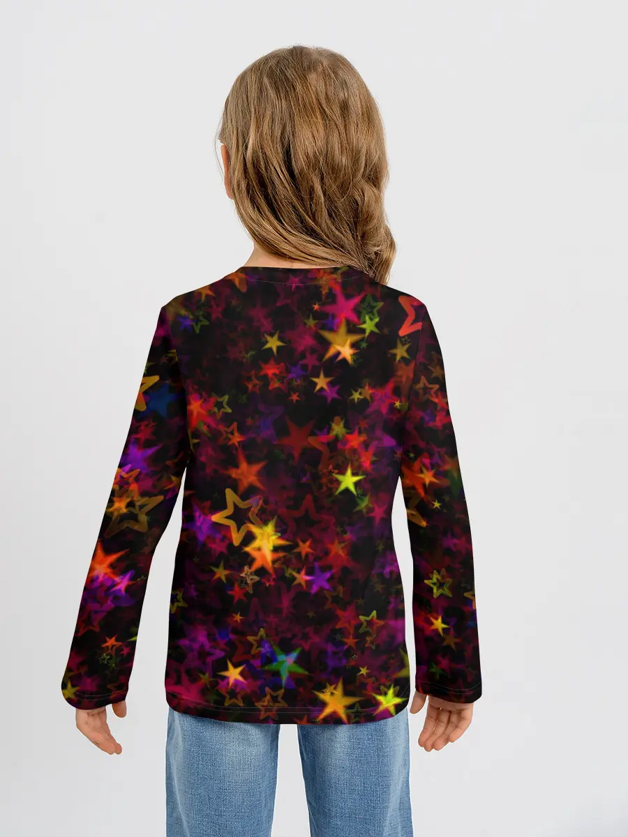 Детский лонгслив / Stars