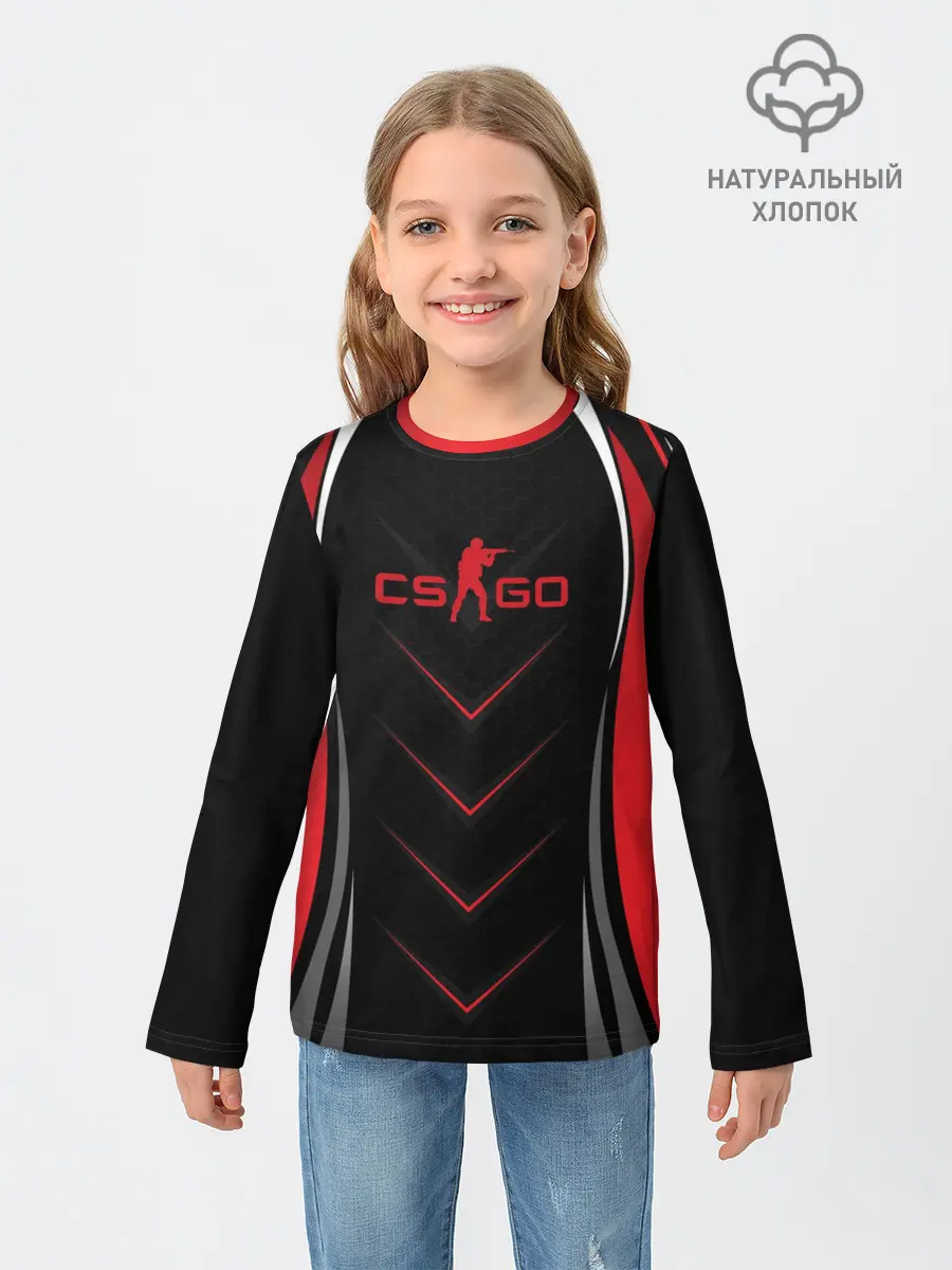 Детский лонгслив / CS GO