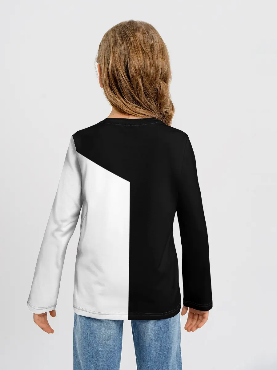 Детский лонгслив / ЕСЛИ НЕ ХОЧЕШЬ УМЕРЕТЬ, ПОДУМАЙ ЕЩЕ РАЗ