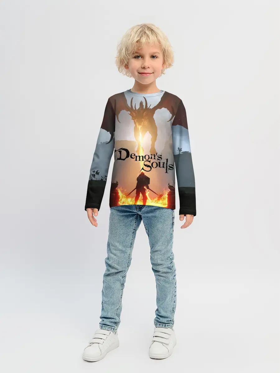 Детский лонгслив / Demons Souls