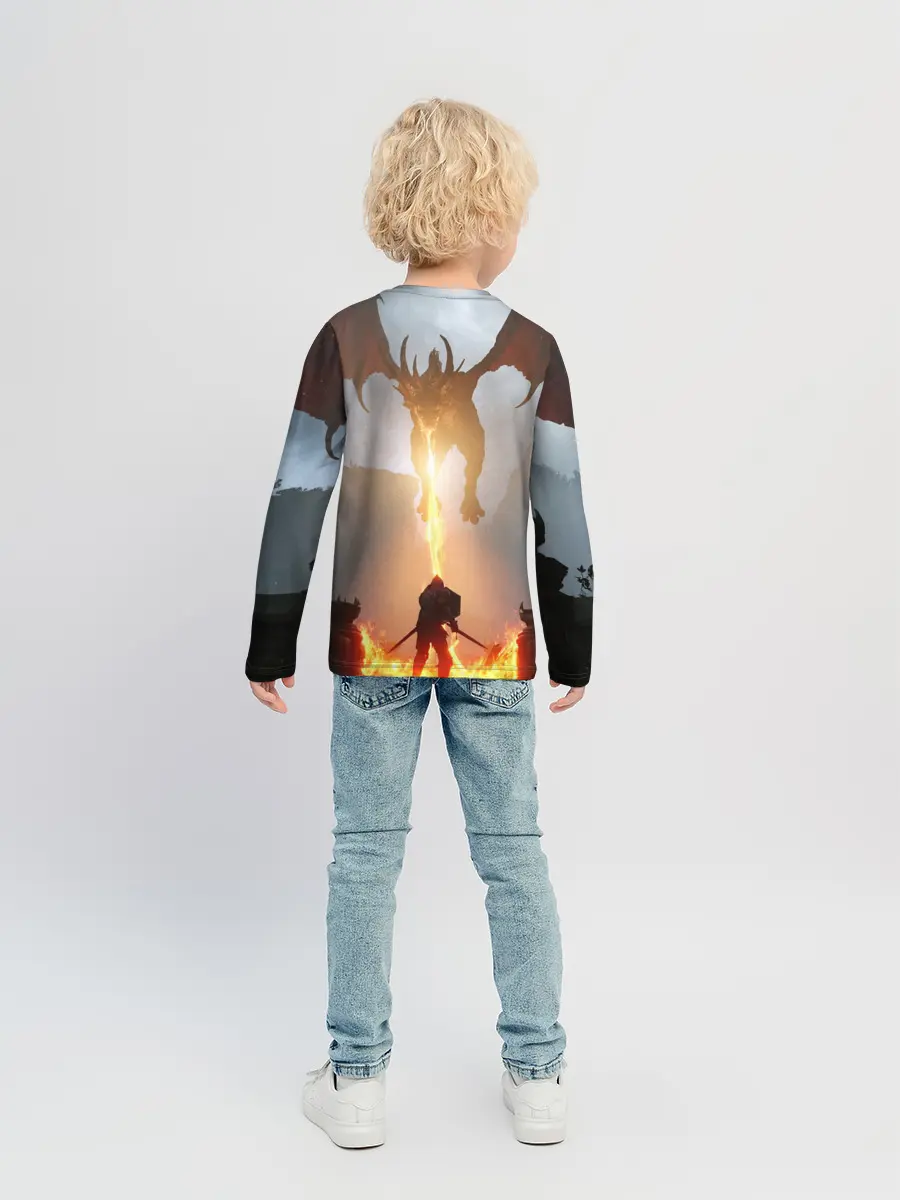 Детский лонгслив / Demons Souls