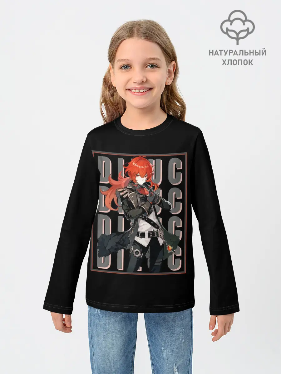 Детский лонгслив / Genshin Impact