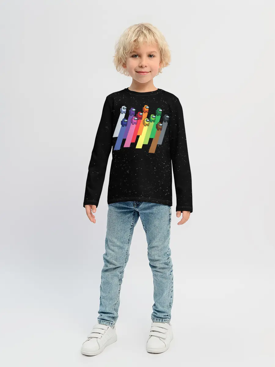 Детский лонгслив / Among us