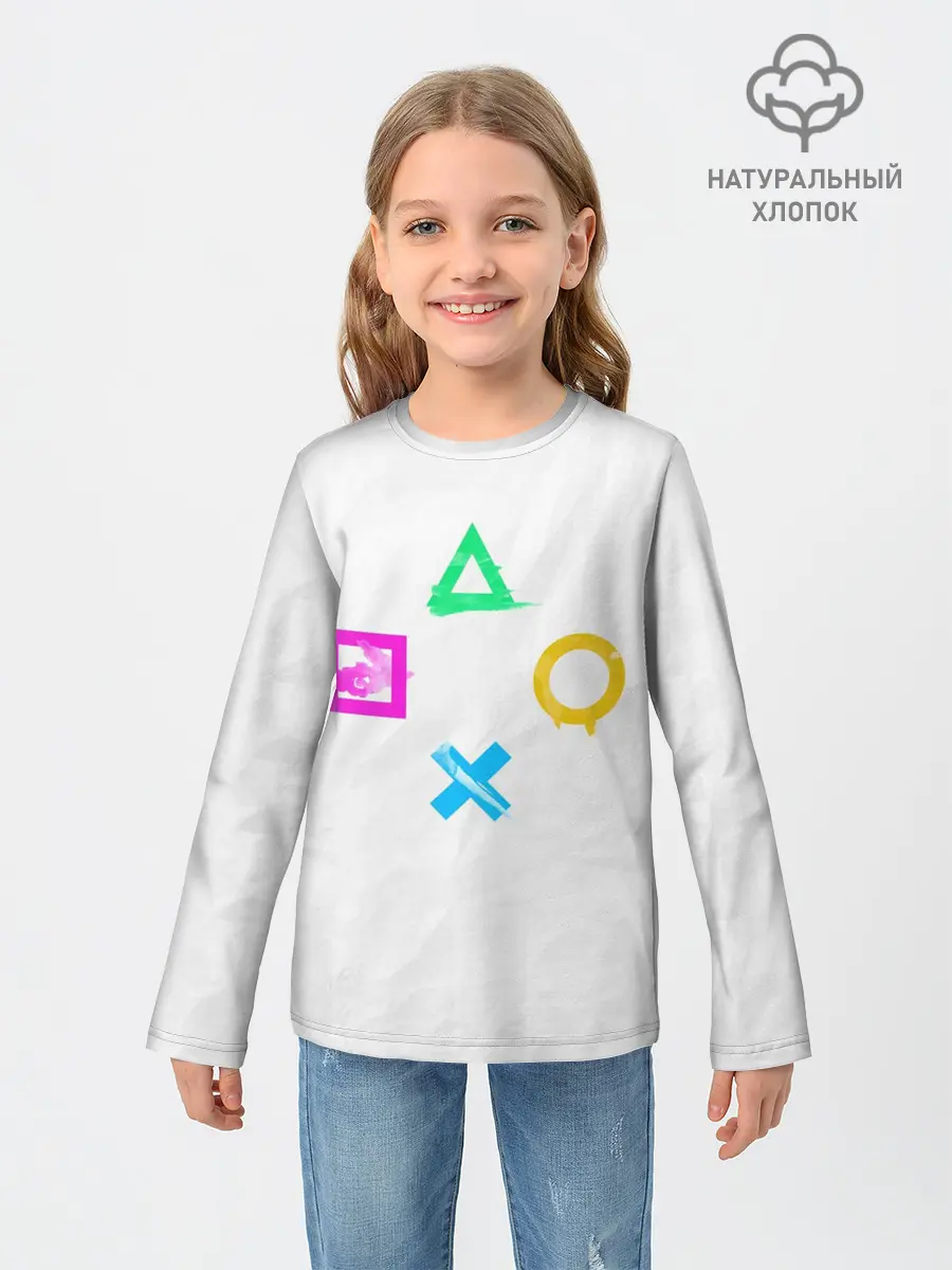 Детский лонгслив / GAMEPAD