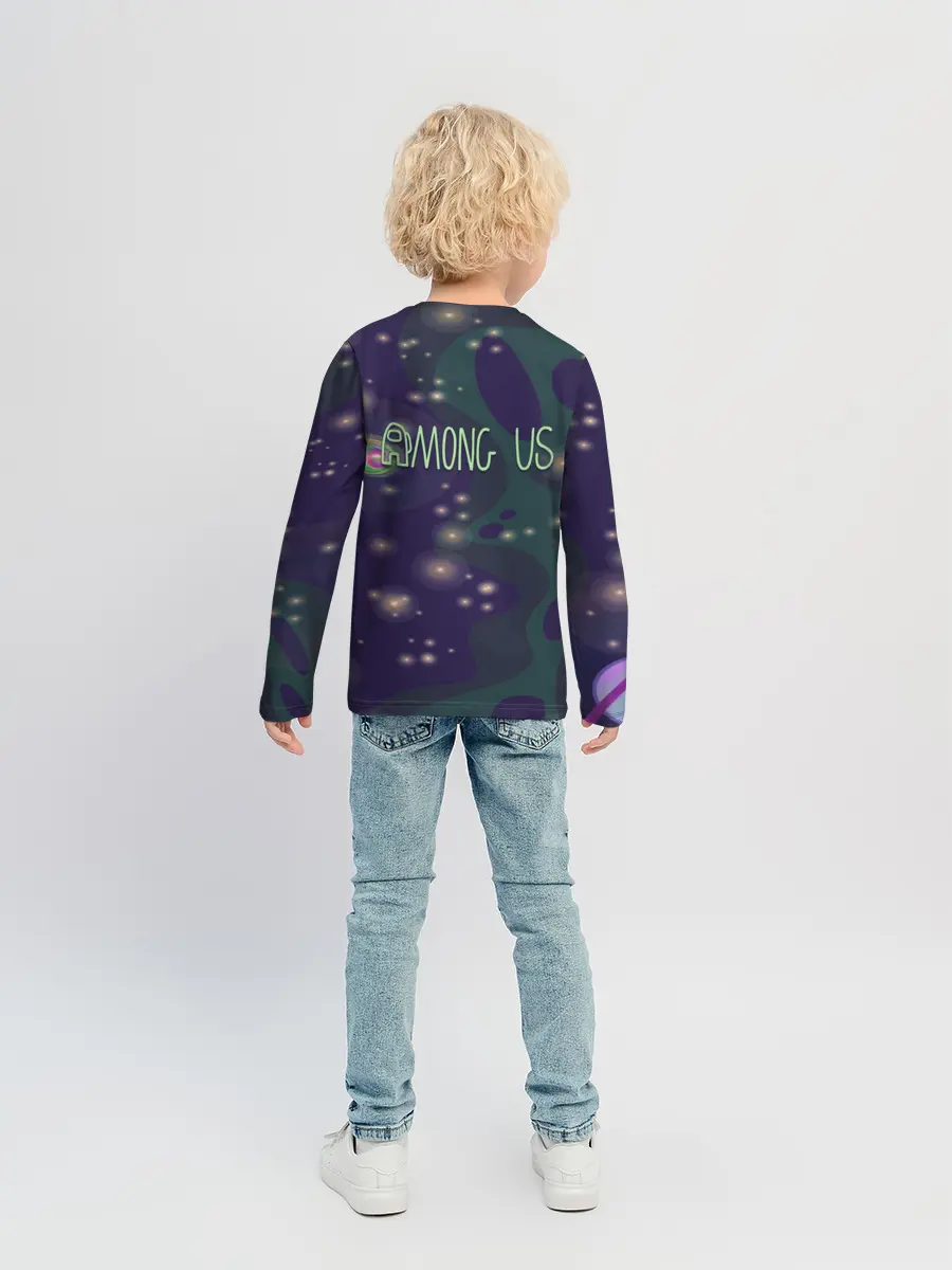Детский лонгслив / Among Us