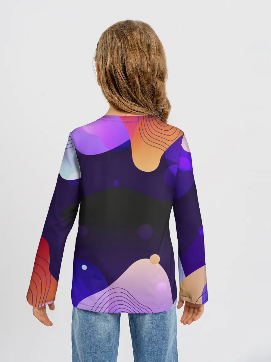 Детский лонгслив / AMONG US / IMPOSTOR.