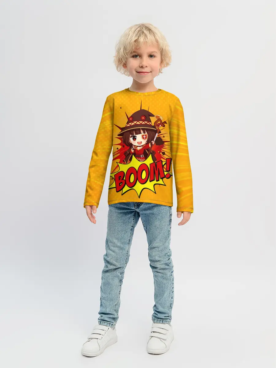 Детский лонгслив / Мегумин BOOM