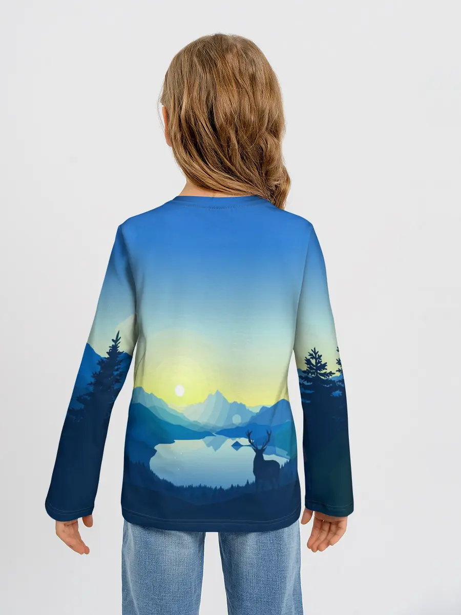 Детский лонгслив / NATURE