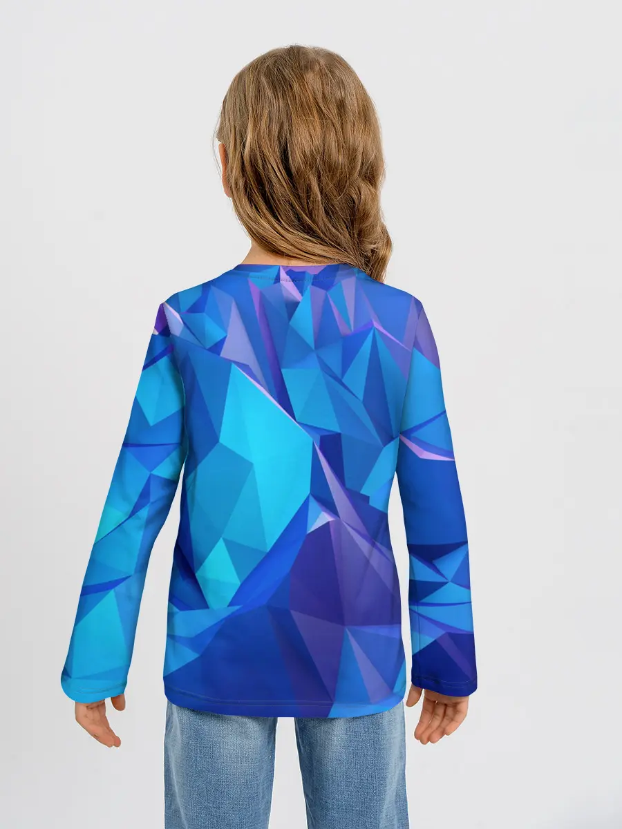 Детский лонгслив / NEON CRYSTALLS