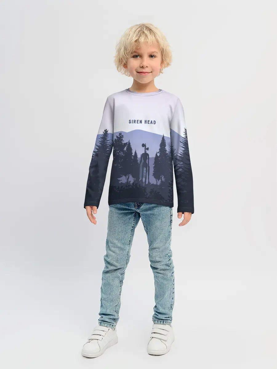 Детский лонгслив / Siren Head