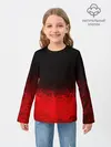 Детский лонгслив / КРАСНО-ЧЕРНЫЙ ГРАДИЕНТ