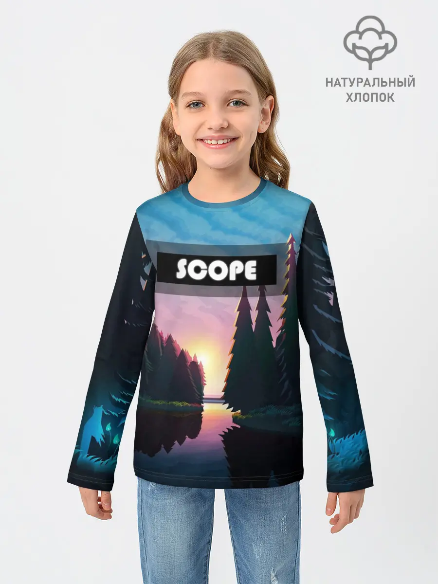 Детский лонгслив / SCOPE