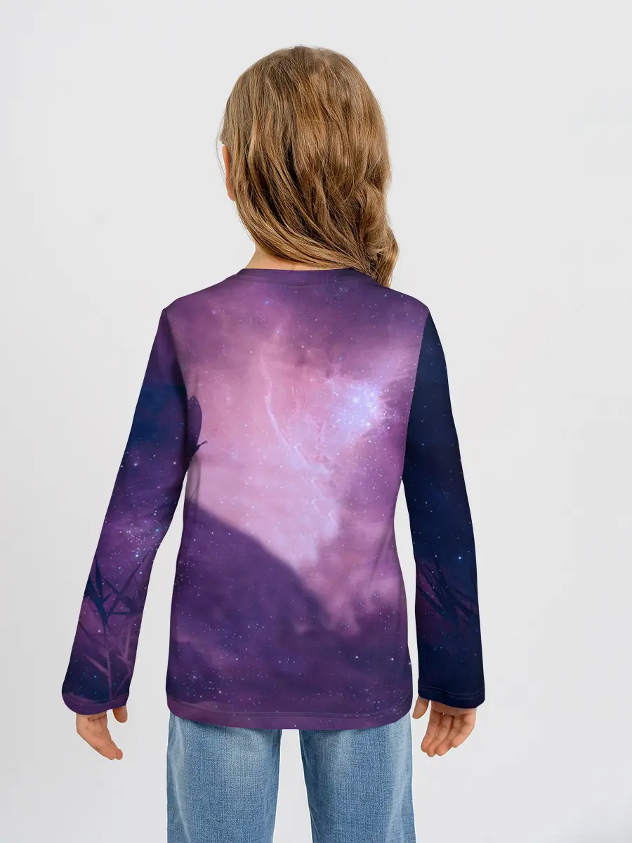 Детский лонгслив / Star Cat