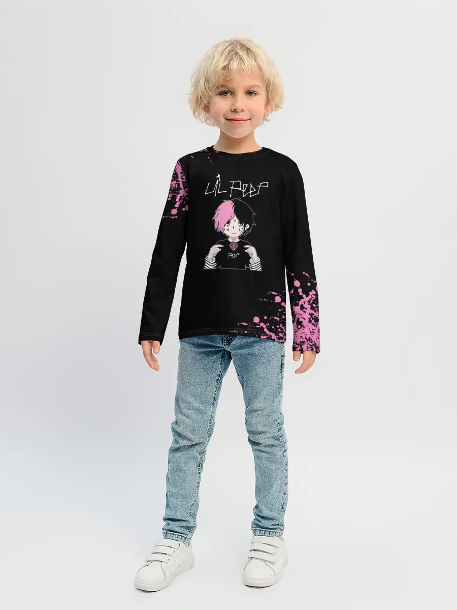 Детский лонгслив / Лил Пип