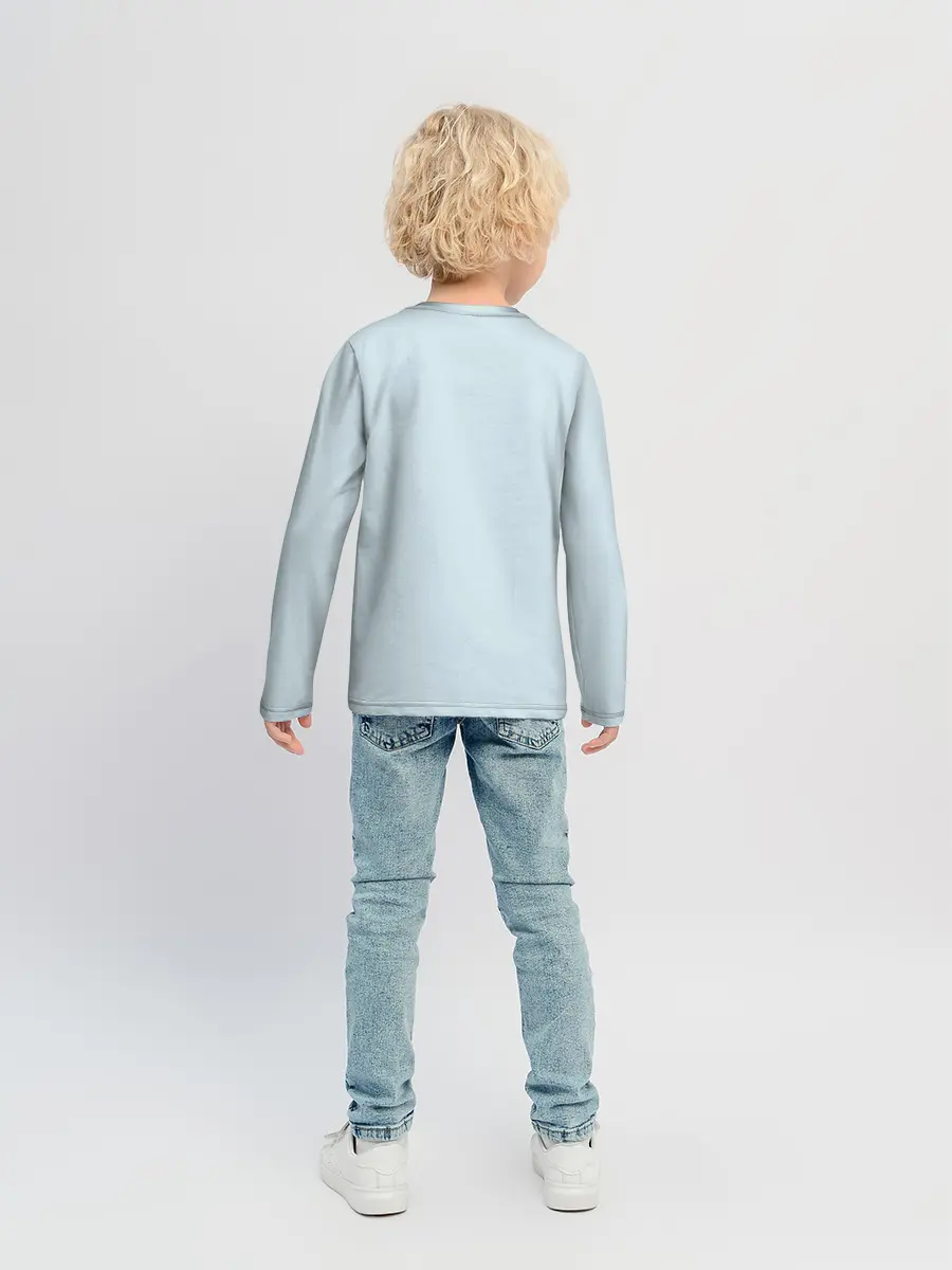 Детский лонгслив / Единорог | Dab