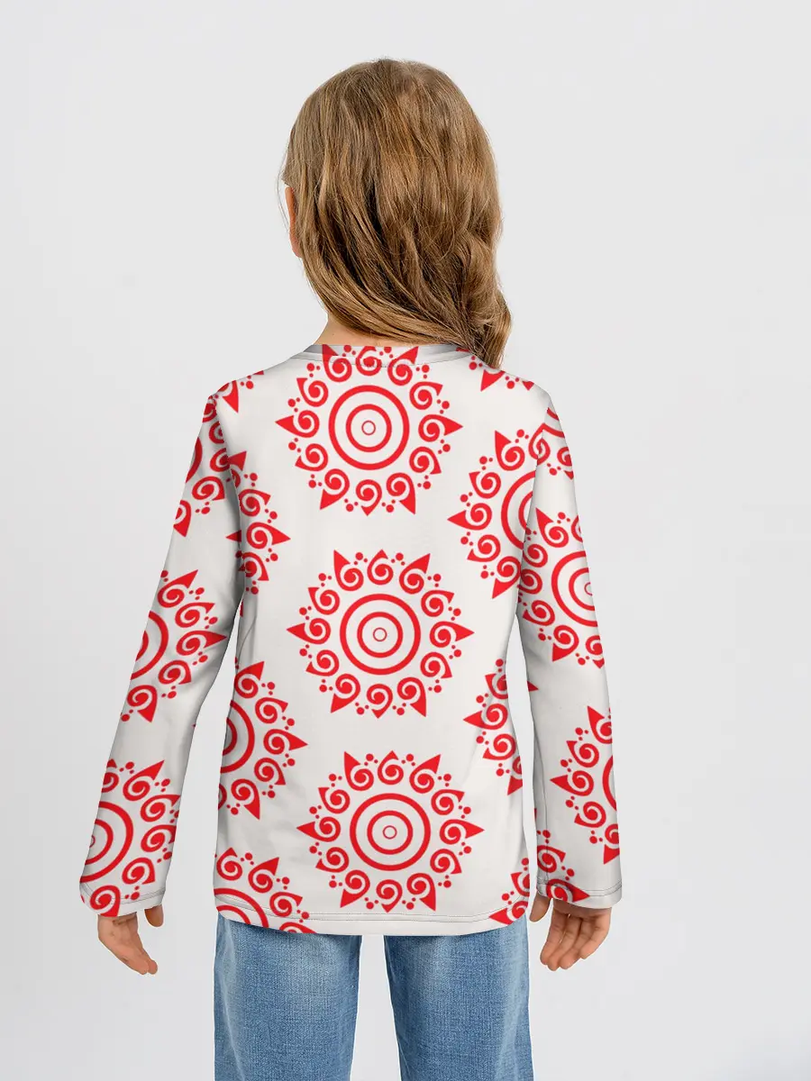 Детский лонгслив / Цишань Вэнь