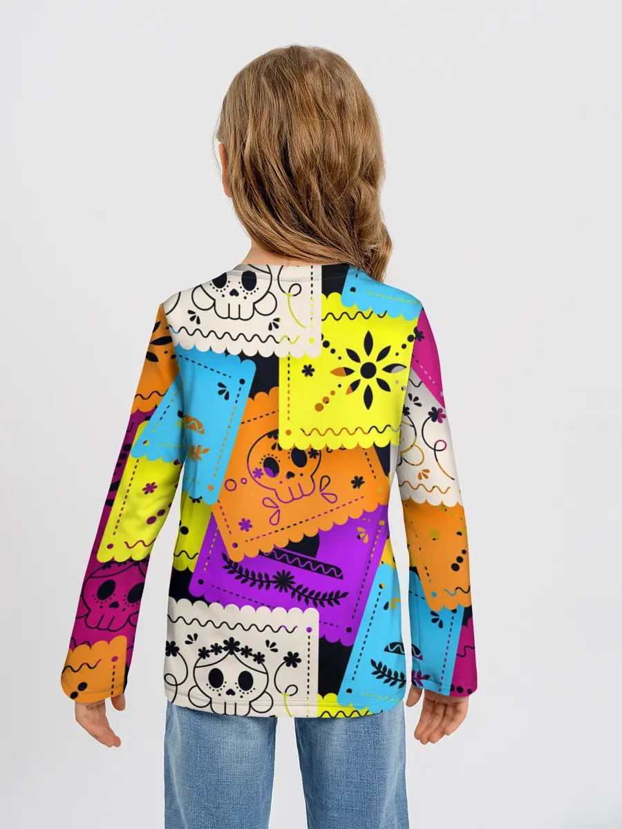 Детский лонгслив / Color pattern