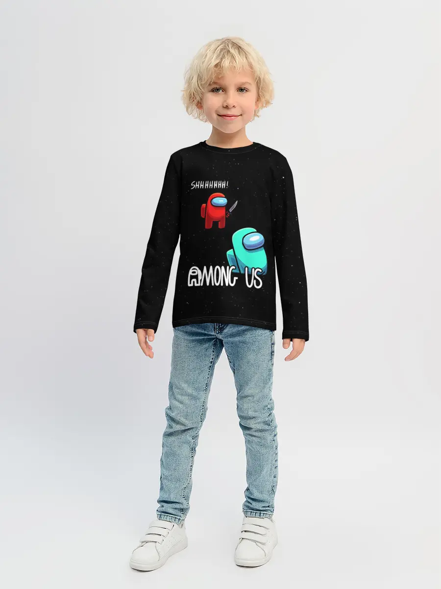 Детский лонгслив / AMONG US