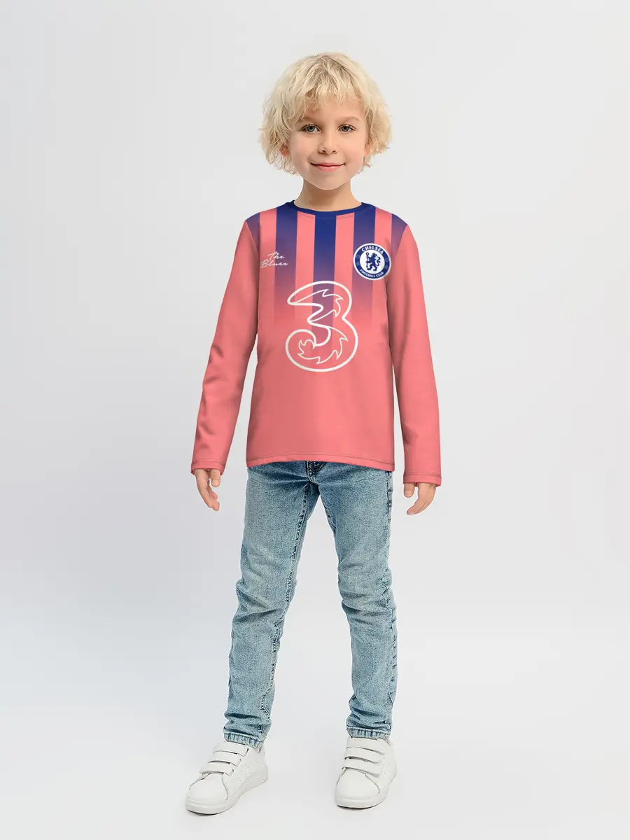 Детский лонгслив / CHELSEA резервная сезон 20/21