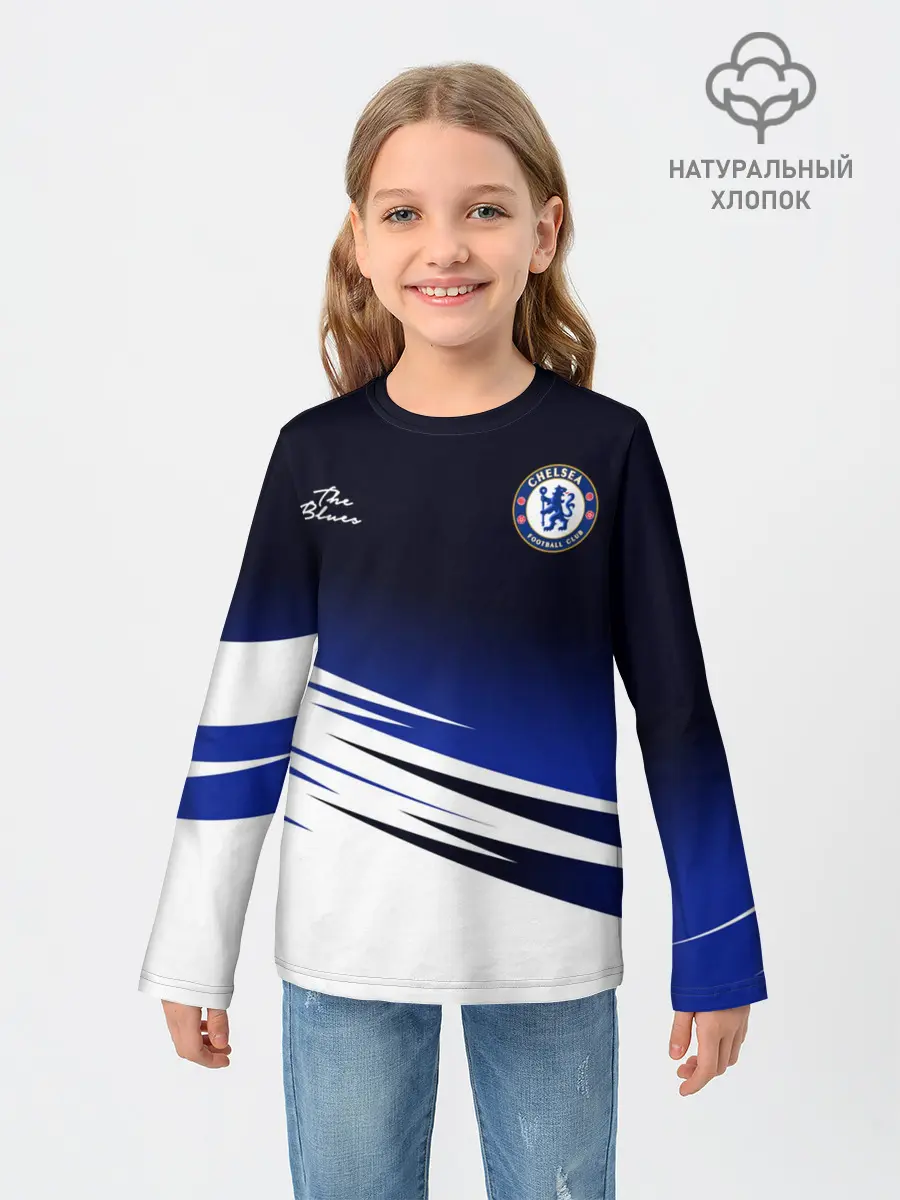 Детский лонгслив / CHELSEA разминочная 19/20
