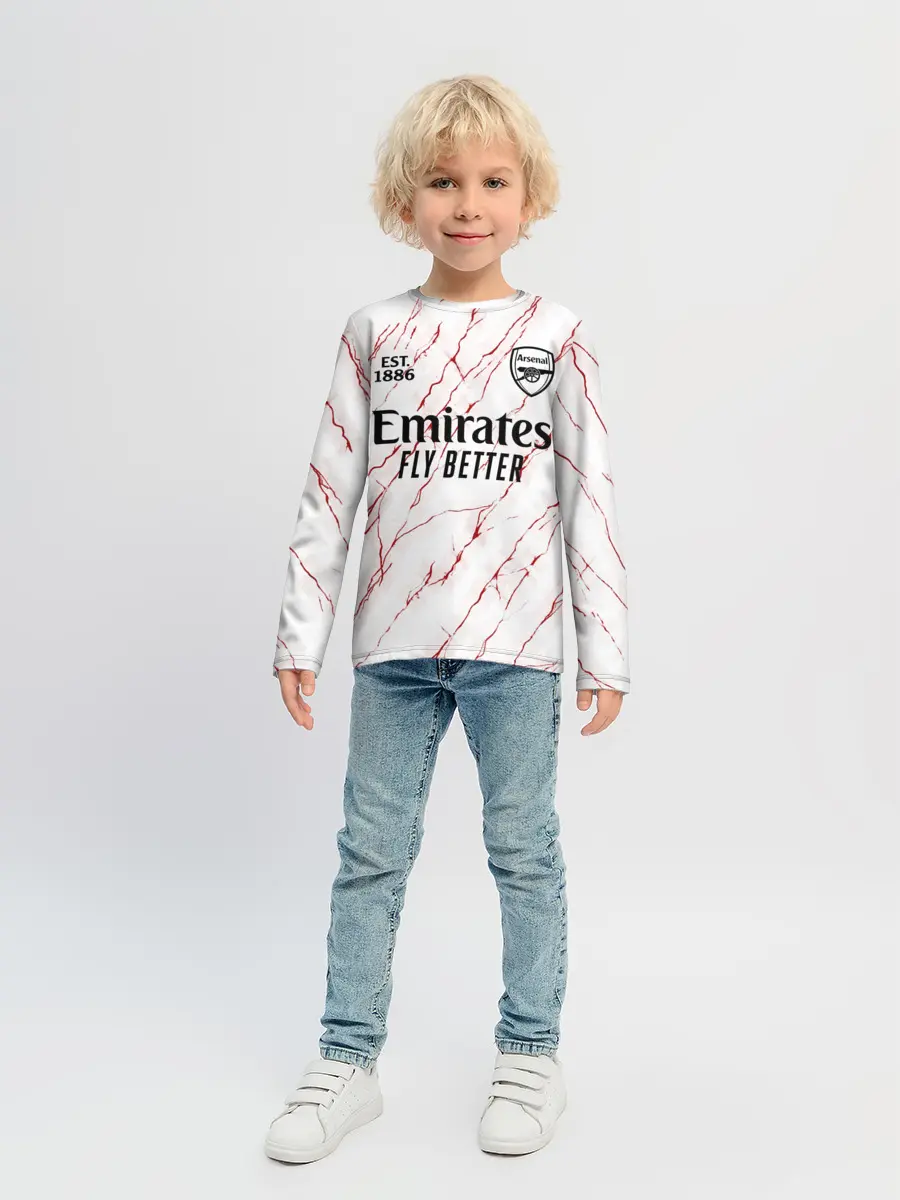 Детский лонгслив / ARSENAL 20/21 - ГОСТЕВАЯ