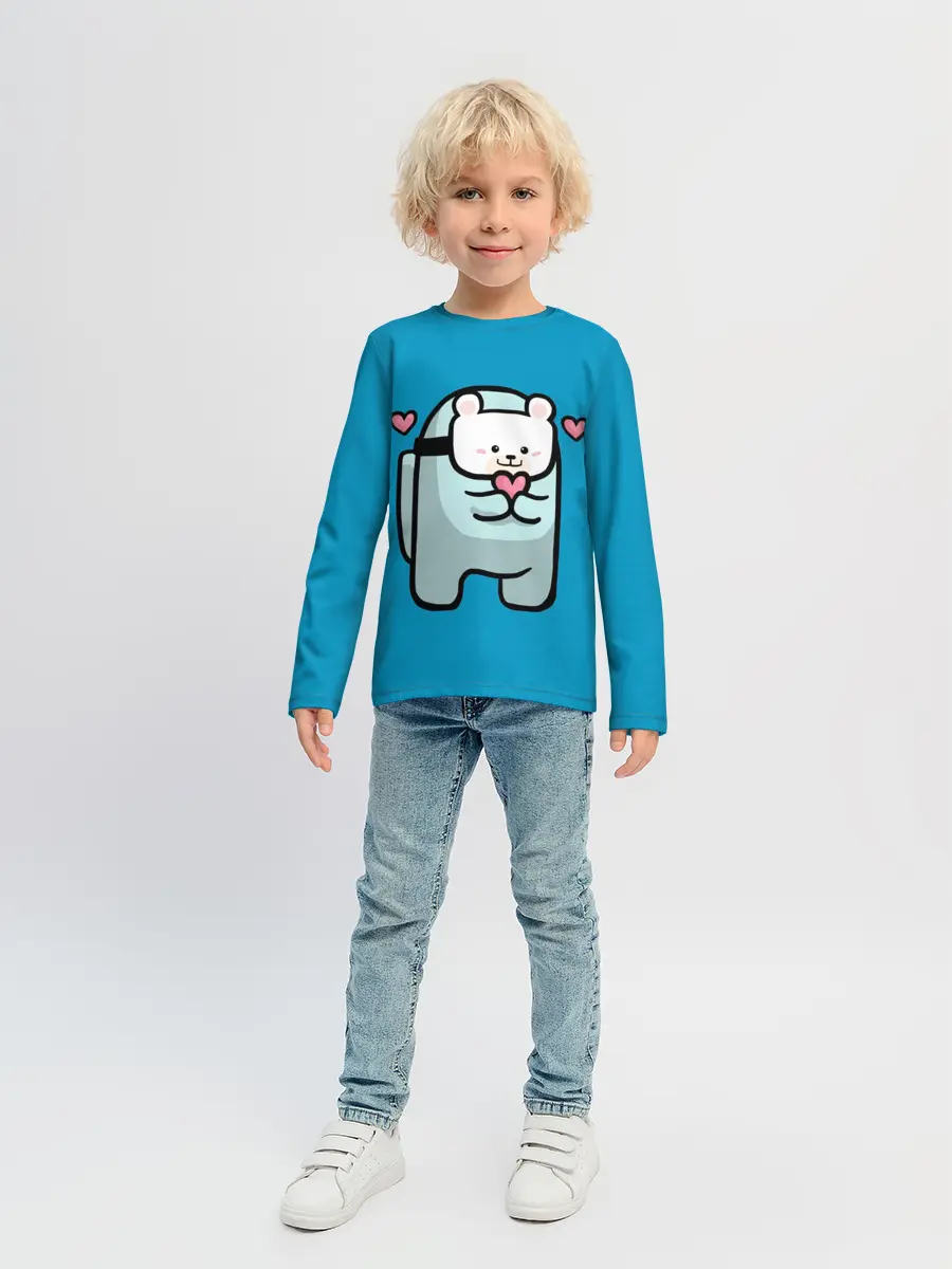 Детский лонгслив / Nyan Cat