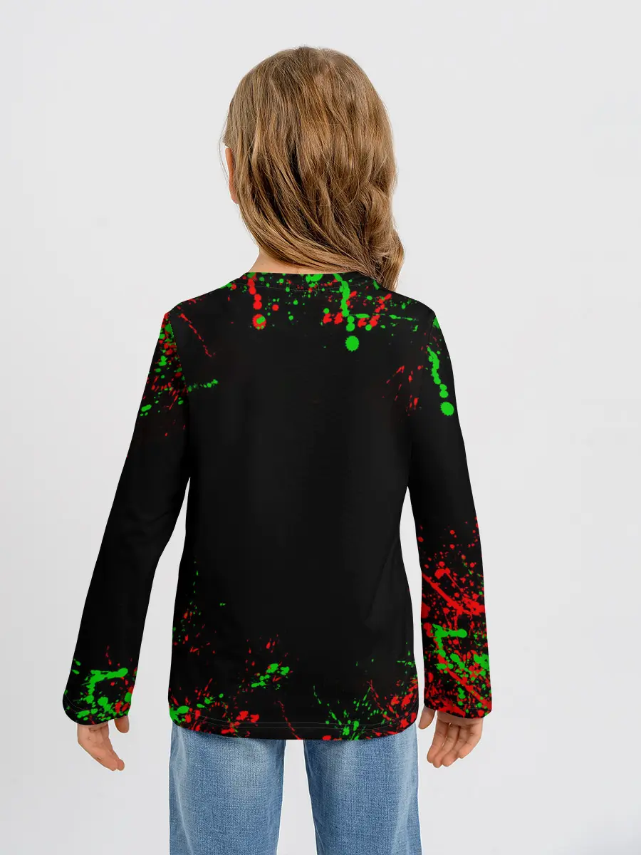 Детский лонгслив / Among Us